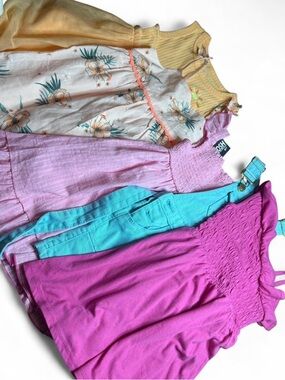 Colorful Girls' Summer Dress bundle of 5  brand new size 3t-4t